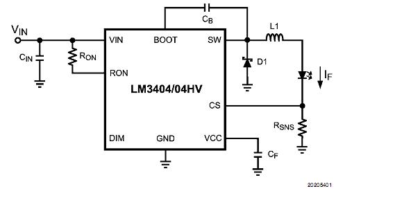 lm3404hvmr circuit