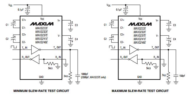 MAX3232EEPE circuit