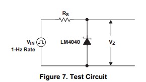 LM4040C30IDBZR Test Circuit