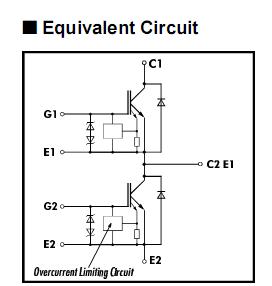 2MBI200NB-120 equivalent circuit