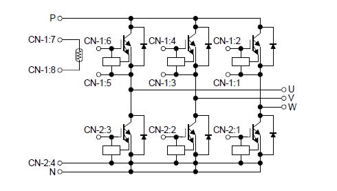 MG200J2YS1 pin connection