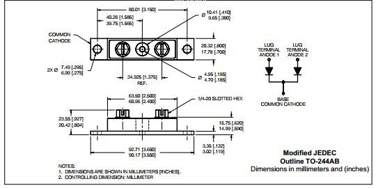 301CNQ045 pin connection