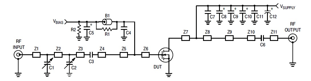 MRF6S19100H pin connection