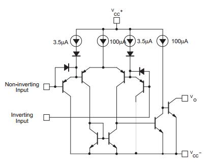 LM339N block diagram