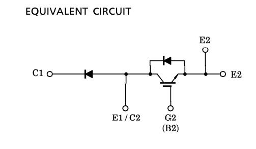 MG50J1ZS40 Equivalent Circuit