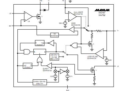 max761csa+ block diagram