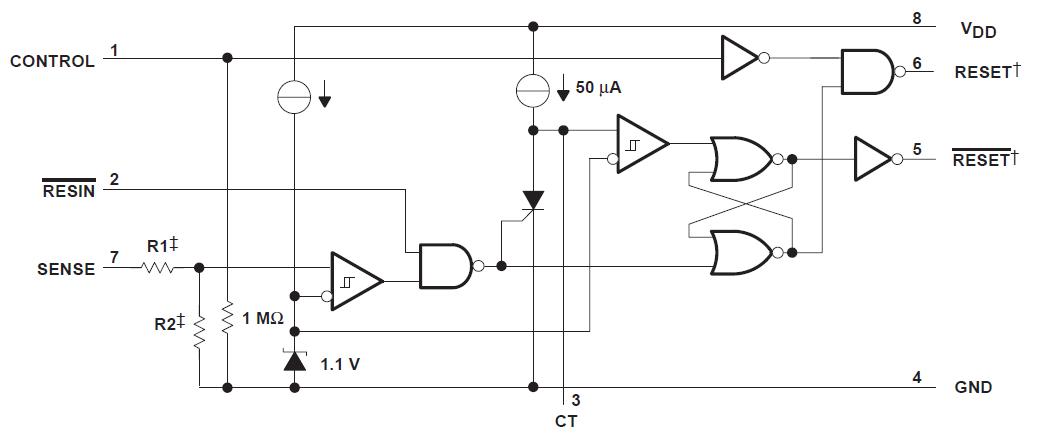 TLC7701ID pin connection