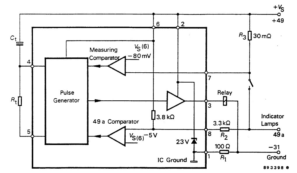 U243B pin connection