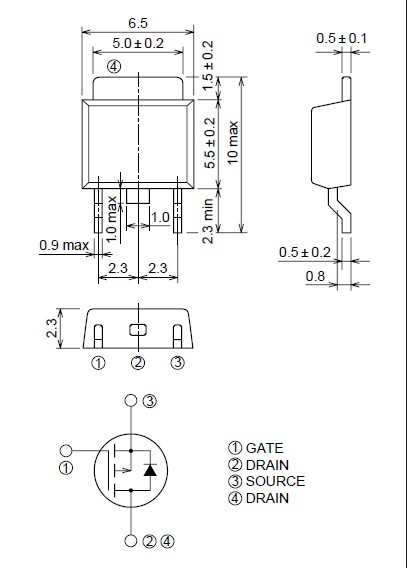 FX6ASJ-3 pin connection