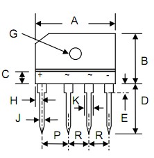 GBJ35M pin connection