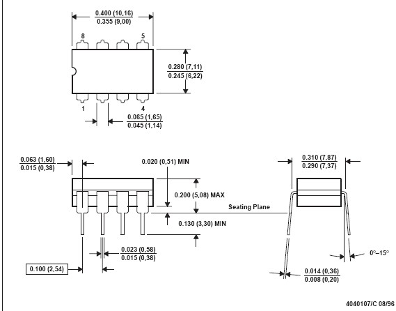 LM2904DR dimension