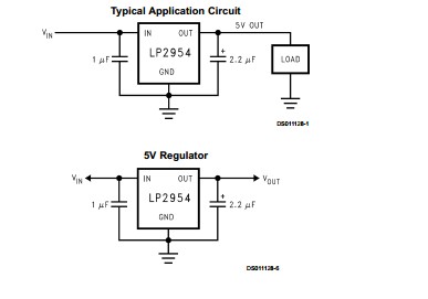 LP2954AIT circuit diagram