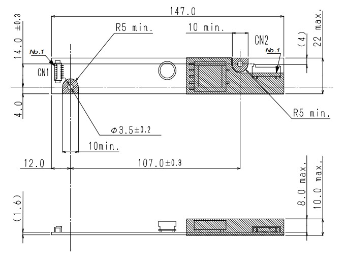 VNR12C289-INV package dimensions