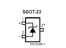 LM4050BIM3X-2.5 block diagram