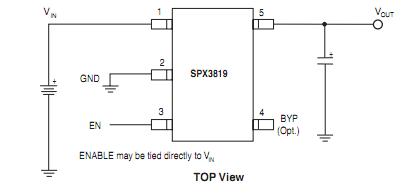 SPX3819M5 block diagram