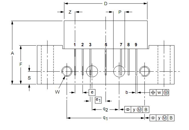 bgy580 dimension