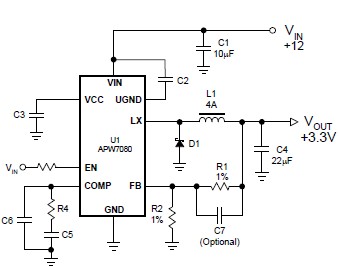  APW7080KAI-TRG pin connection