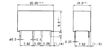 RALD5W-K dimension figure