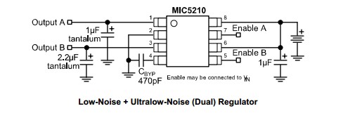 MIC5210-5.0YMM circuit diagram