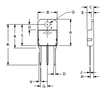 TIP35C dimension figure