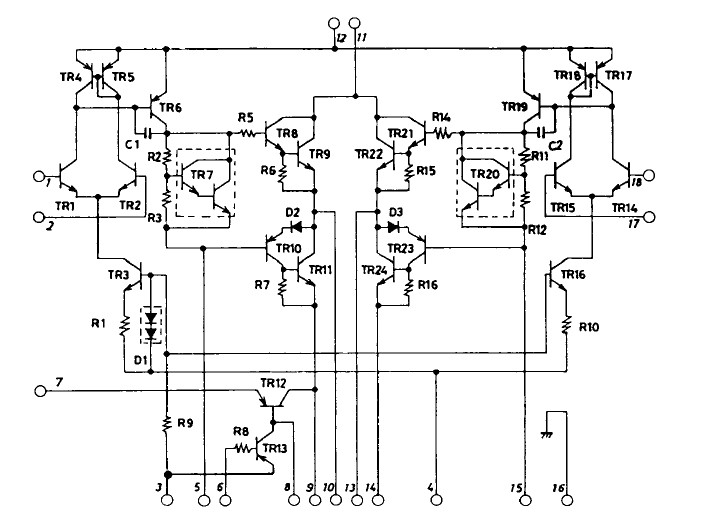 stk416-130 pin connection