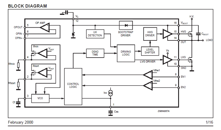 l6598d block diagram