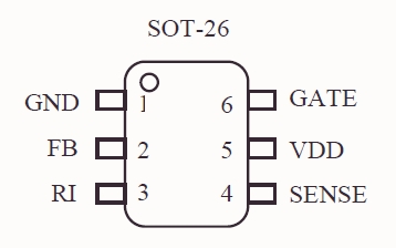 sg6848 pin configuration