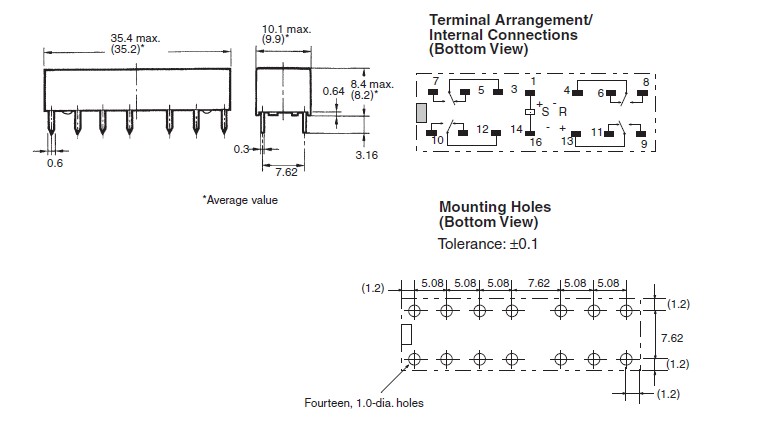 g6a-474p-24v pin connection