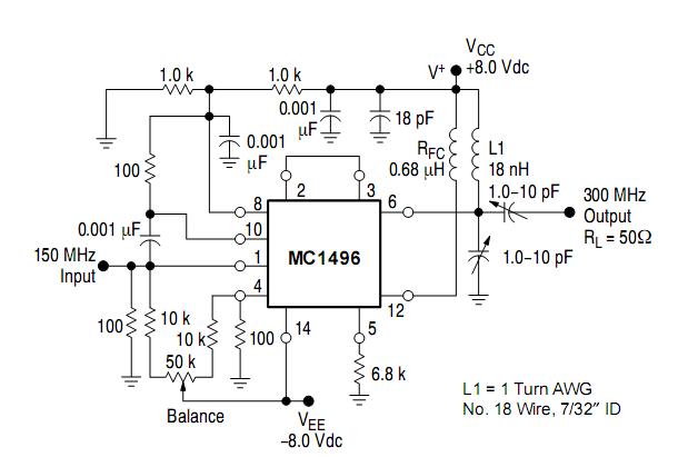 mc1496d Circuit