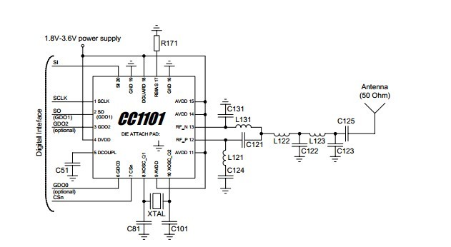 DK434M pin connection