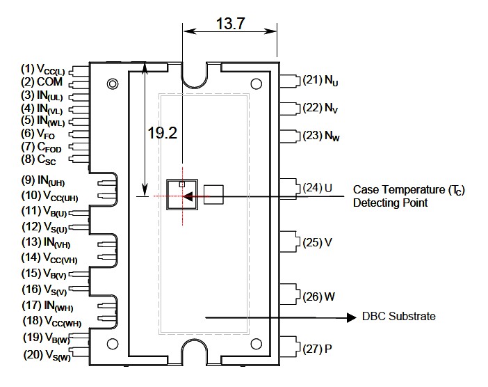 fsbb20ch60c pin connection