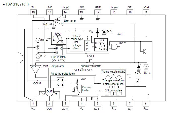 ha16107p block diagram