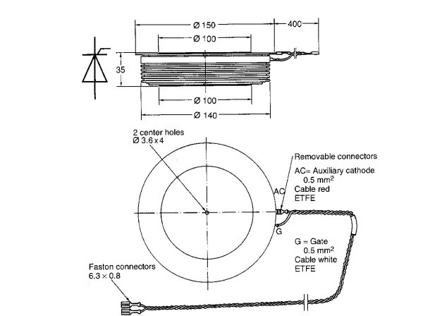 5stp38n4200 pin connection