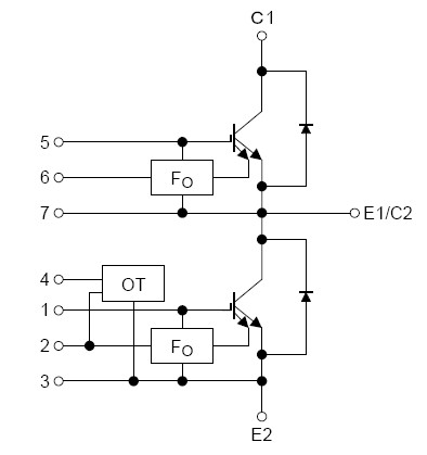 MG200Q2YS11 block diagram