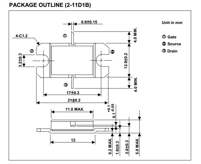 tim7785-8ul package dimensions