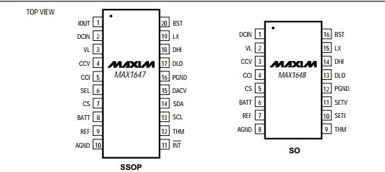 max1647eap pin connection