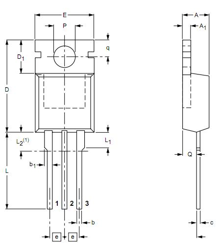 irf540 block diagram