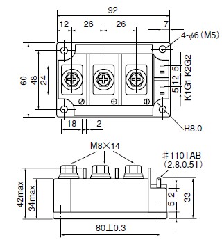 PK160F160 pin connection