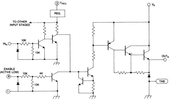 UDN2944W block diagram