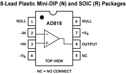 AD818 Diagram