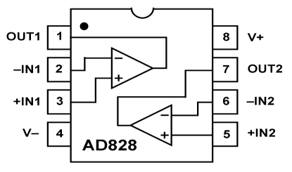 AD828 Diagram