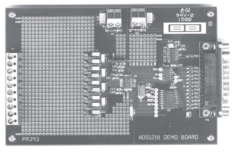 ADS1218EVM Picture