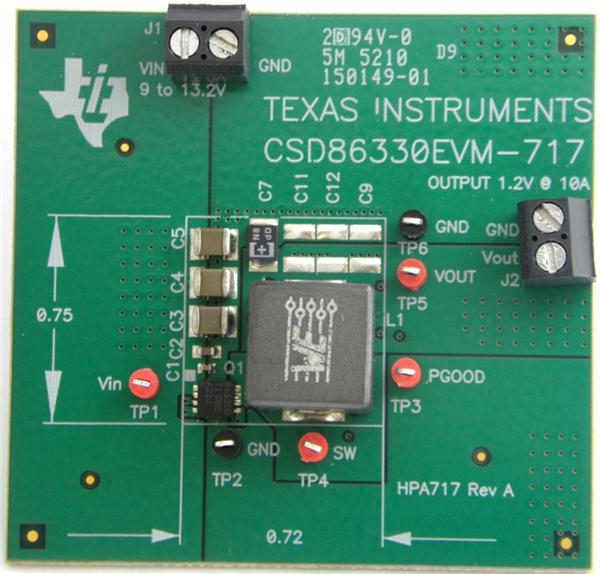 CSD86330EVM-717 detail