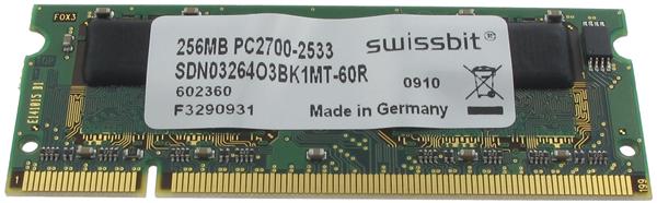 DDR1-SODIMM-333 (0256MB) detail