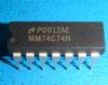 Part Number: MM74C74N
Price: US $0.40-3.00  / Piece
Summary: monolithic complementary MOS, DIP14, -0.3V to VCC +0.3V, Low power, dual D flip-flop