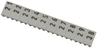 AB1B530 - TERMINAL BLOCK MARKER, 21 TO 30, 5MM detail