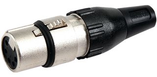 800-0300 - CONNECTOR, XLR, RECEPTACLE, 3POS detail