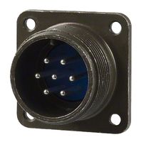 97-3102A-20-850 - CONNECTOR, CIRCULAR, HOUSING, RCPT, 6POS, CABLE detail