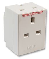 PRO ELEC9718SADAPTOR, FUSED, 3 WAY, SURGE detail