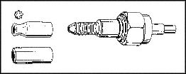 906-122-5000 - SMA FIBER OPTIC CONNECTOR, 100/140 uM detail